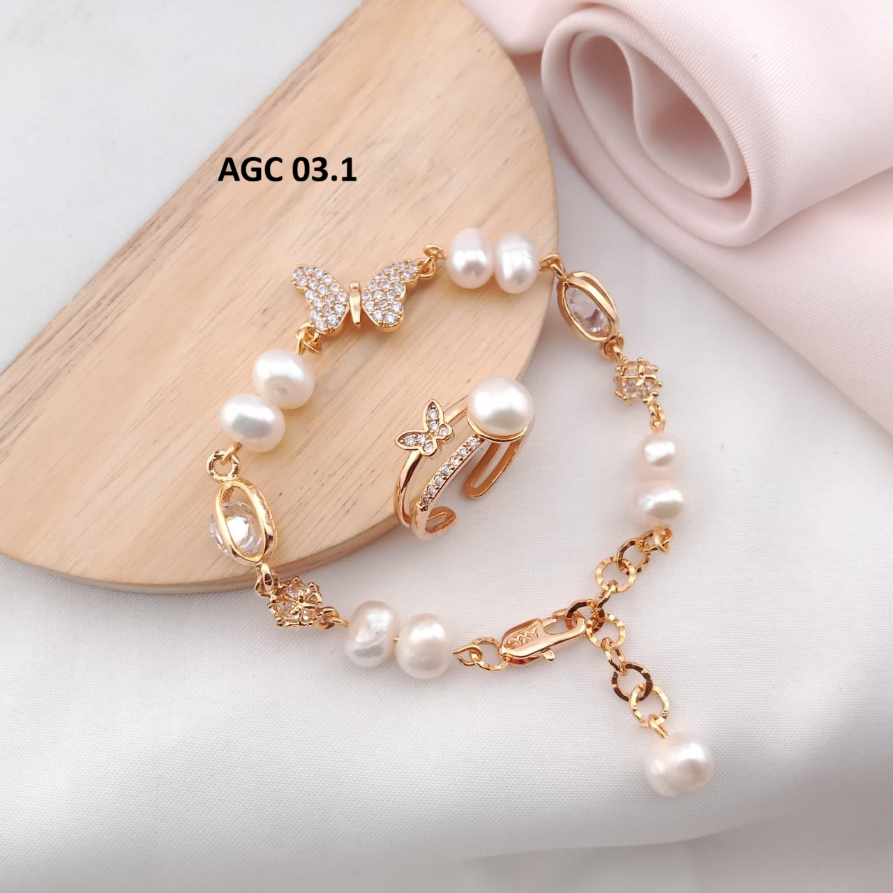 ORIGINAL MUTIARA LOMBOK GELANG CINCIN