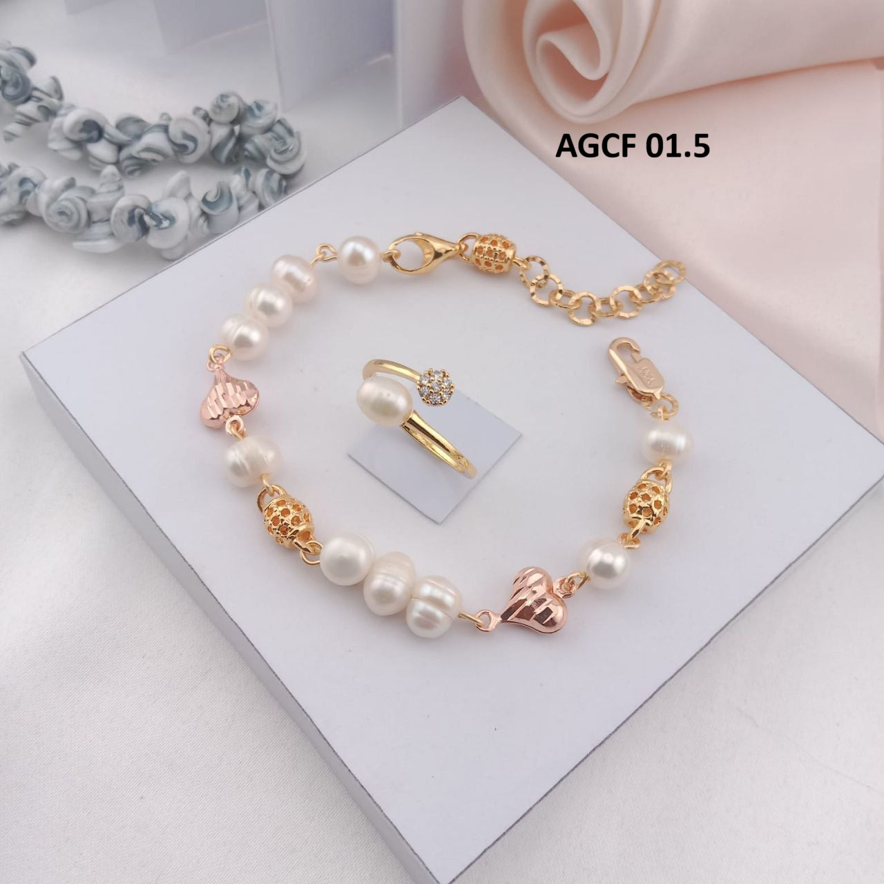 ORIGINAL MUTIARA LOMBOK GELANG CINCIN FULL