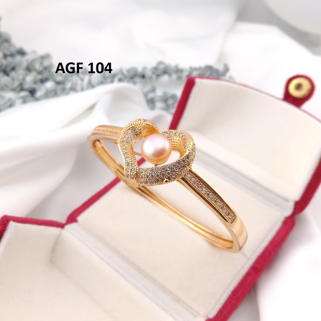 ORIGINAL MUTIARA LOMBOK GELANG FULL RANGKA BESAR