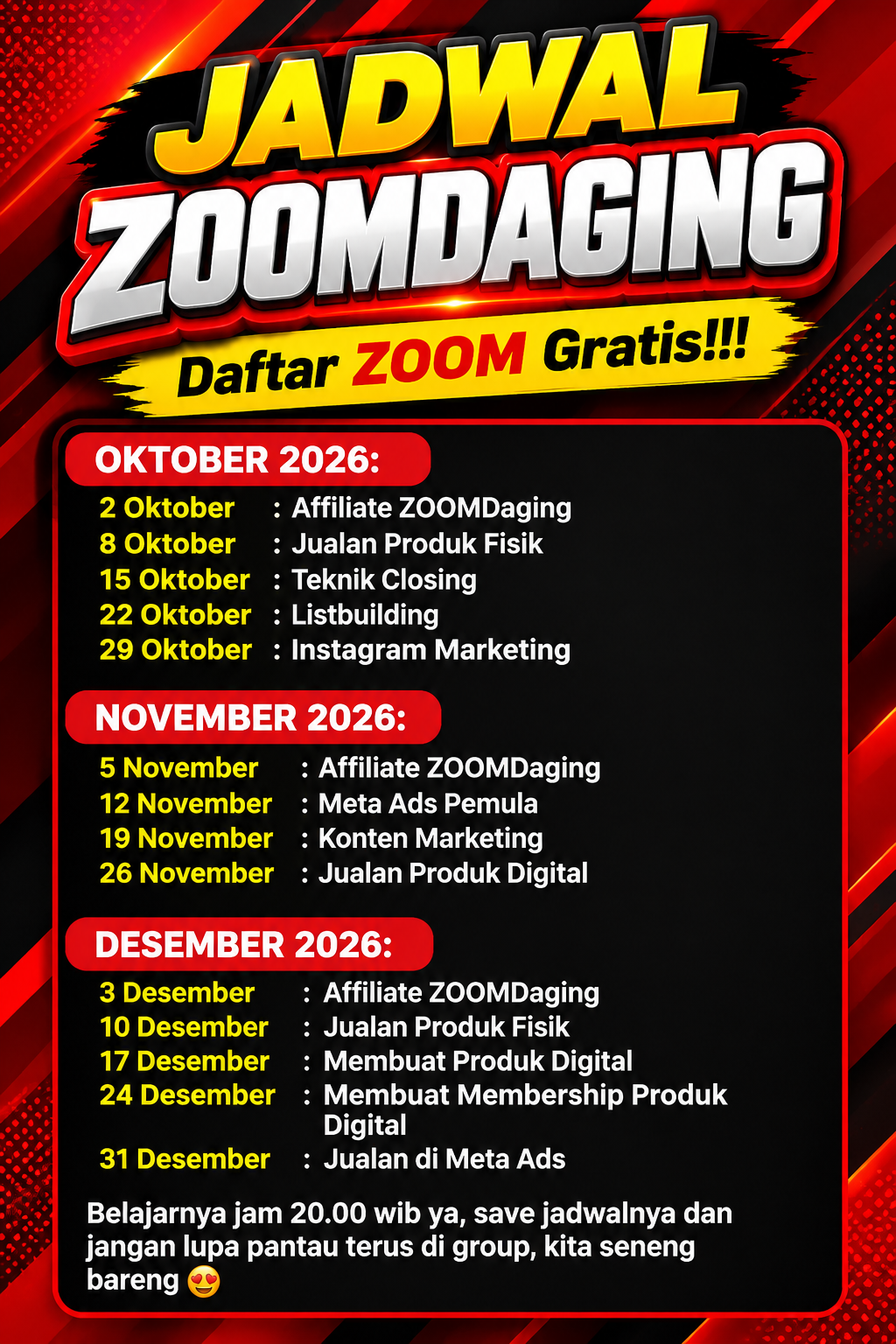 Affiliate ZOOMDaging