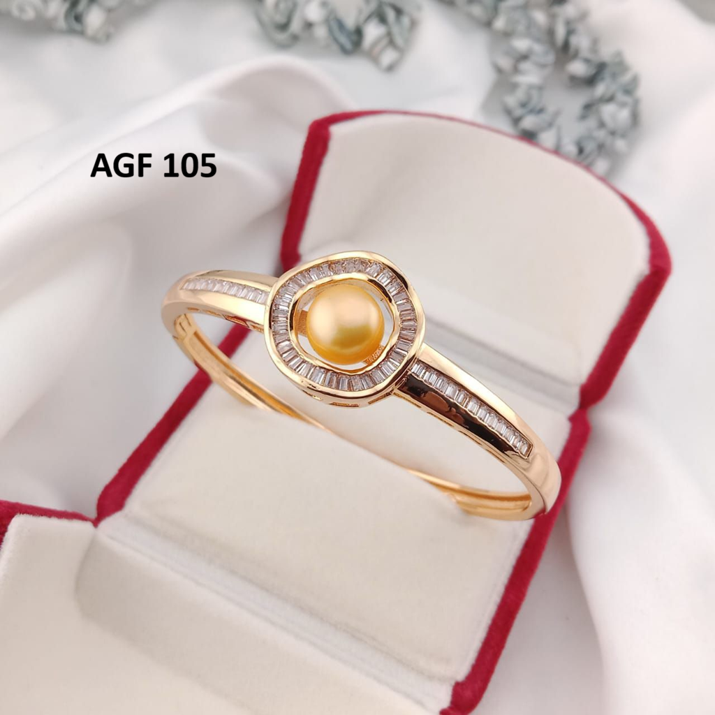 ORIGINAL MUTIARA LOMBOK GELANG FULL RANGKA BESAR