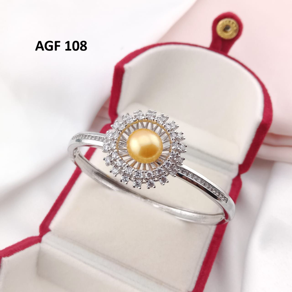 ORIGINAL MUTIARA LOMBOK GELANG FULL RANGKA BESAR