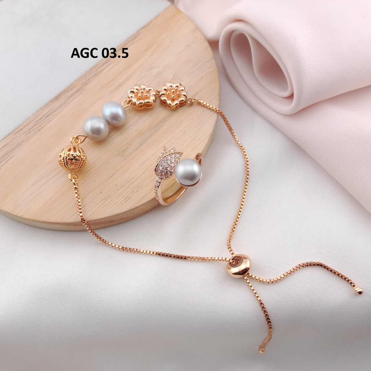 ORIGINAL MUTIARA LOMBOK GELANG CINCIN