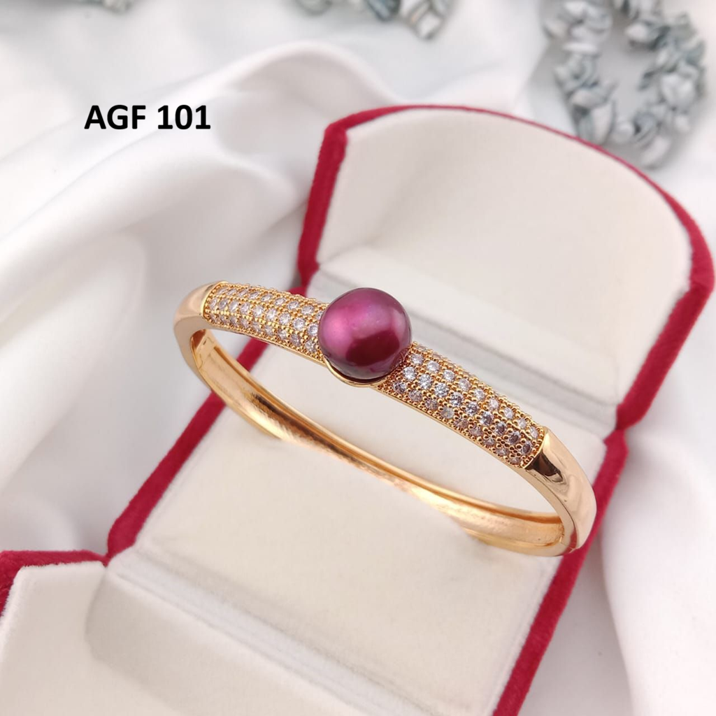 ORIGINAL MUTIARA LOMBOK GELANG FULL RANGKA BESAR